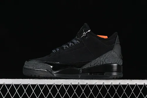All Categories Air Jordan Jordan Series Basketball Shoes Air Jordan 3 Air Jordan 3 Retro AJ3 Joe 3 Midnight Black Retro Basketball Shoes CT8532-001